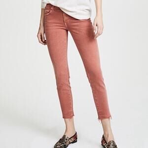 AMO Stix Crop Jeans in Canyon Rose